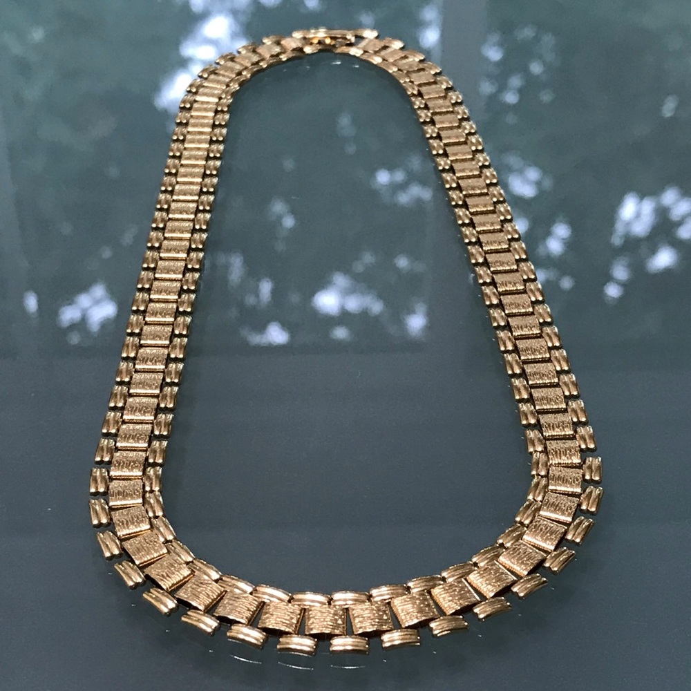 Gold-Tone Link Necklace